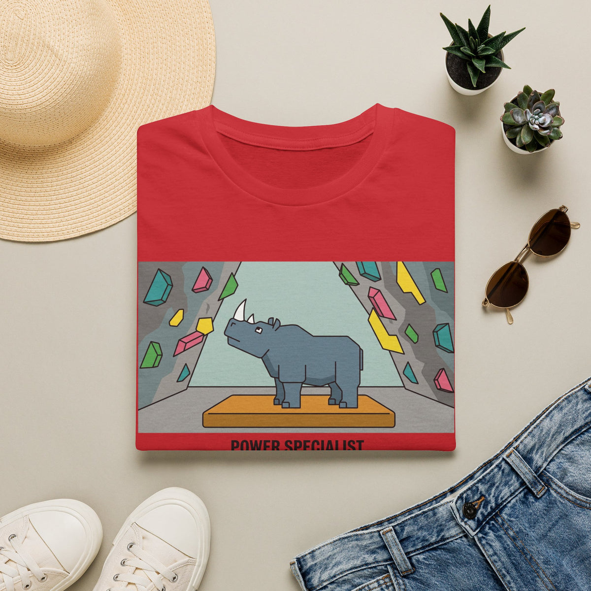 Rhino Power and Slabs T-shirt