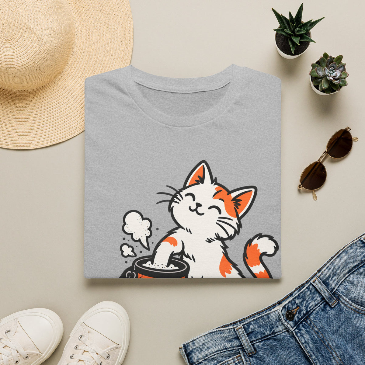 Cat One More Try Tee