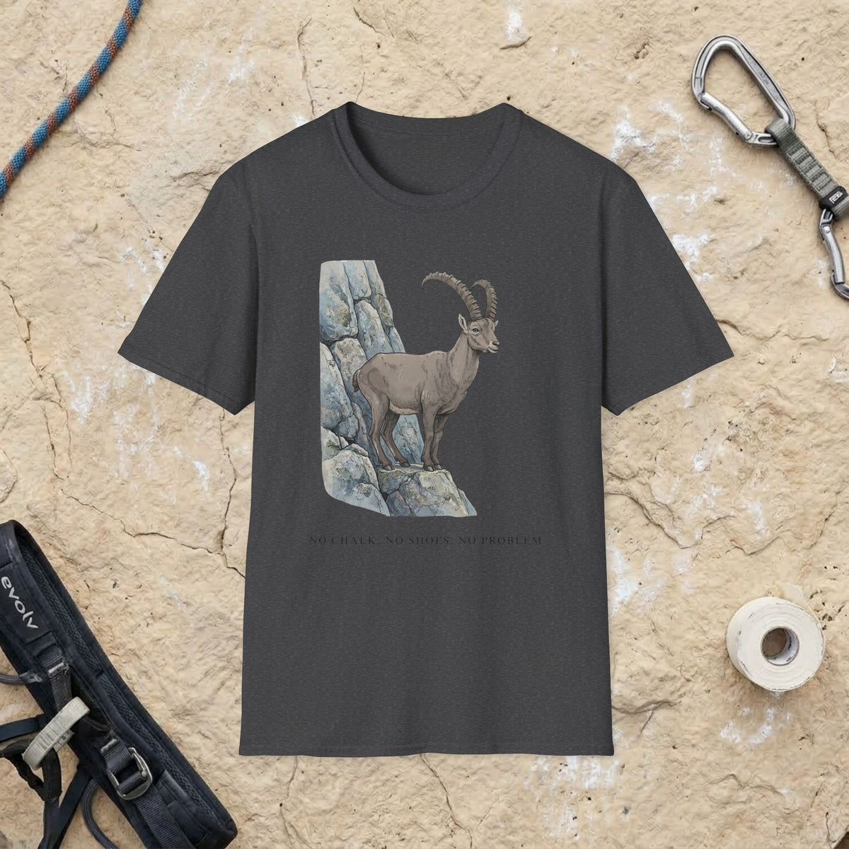 No Chalk No Shoes No Problem T-shirt