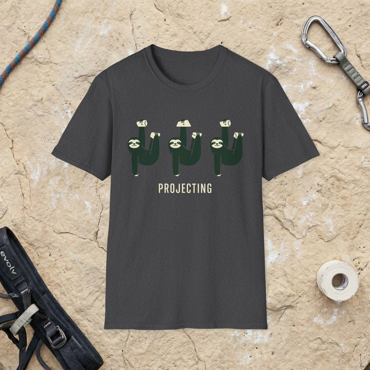 Sloth Support Group Projecting T-shirt