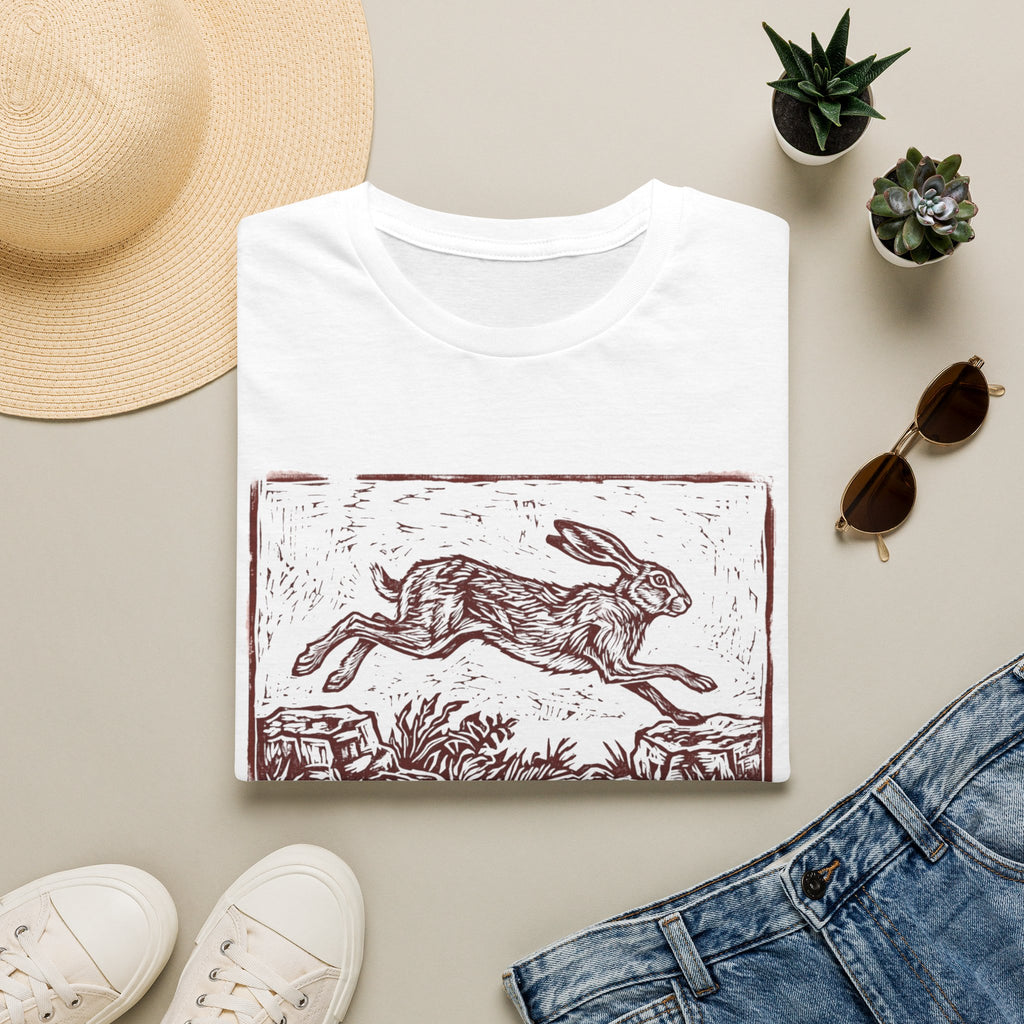 Hare Sending Ukiyo Style T-shirt