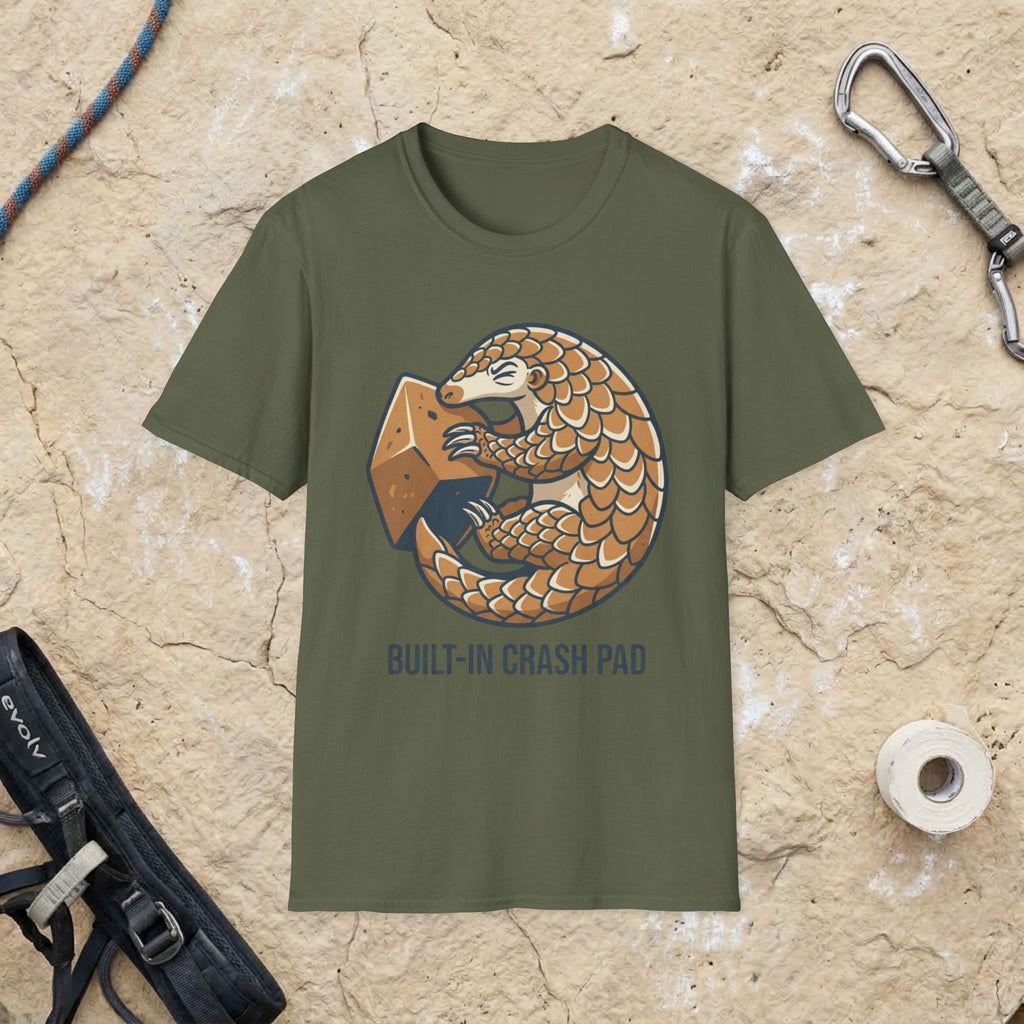 Built In Trash Pad T-shirt