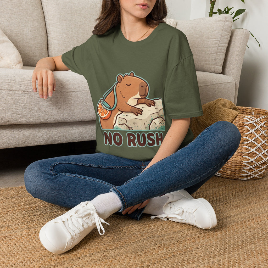 Capybara No Rush Tee