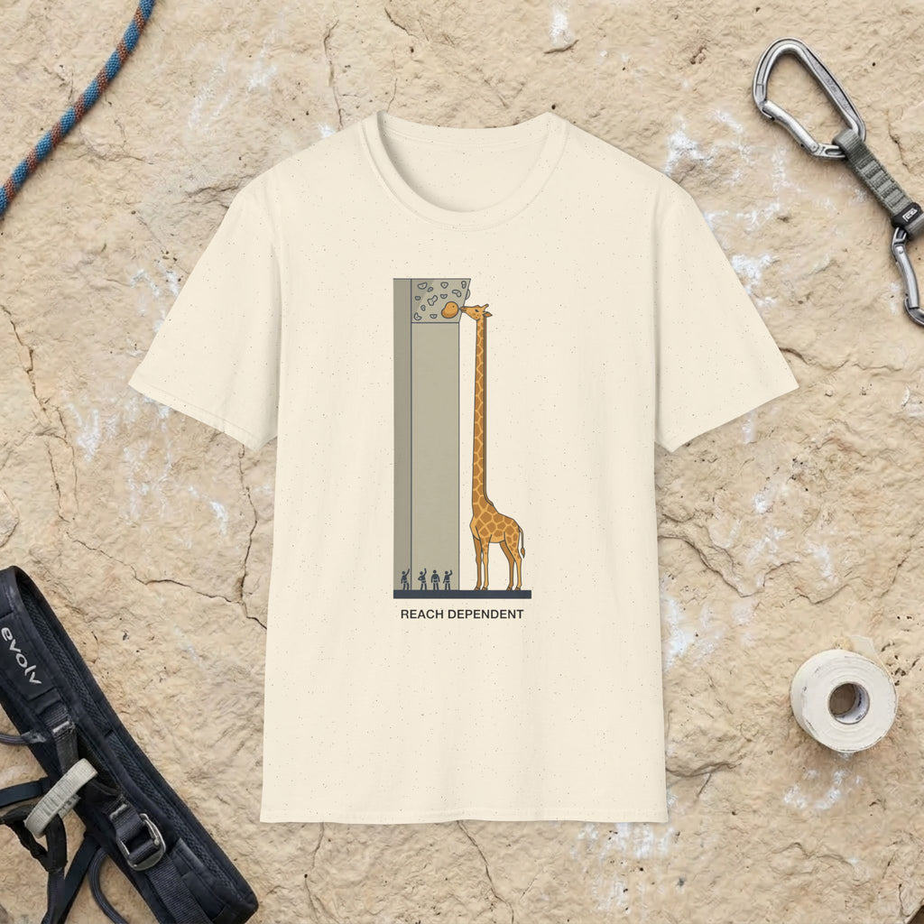 Giraffe Reach Dependent T-shirt