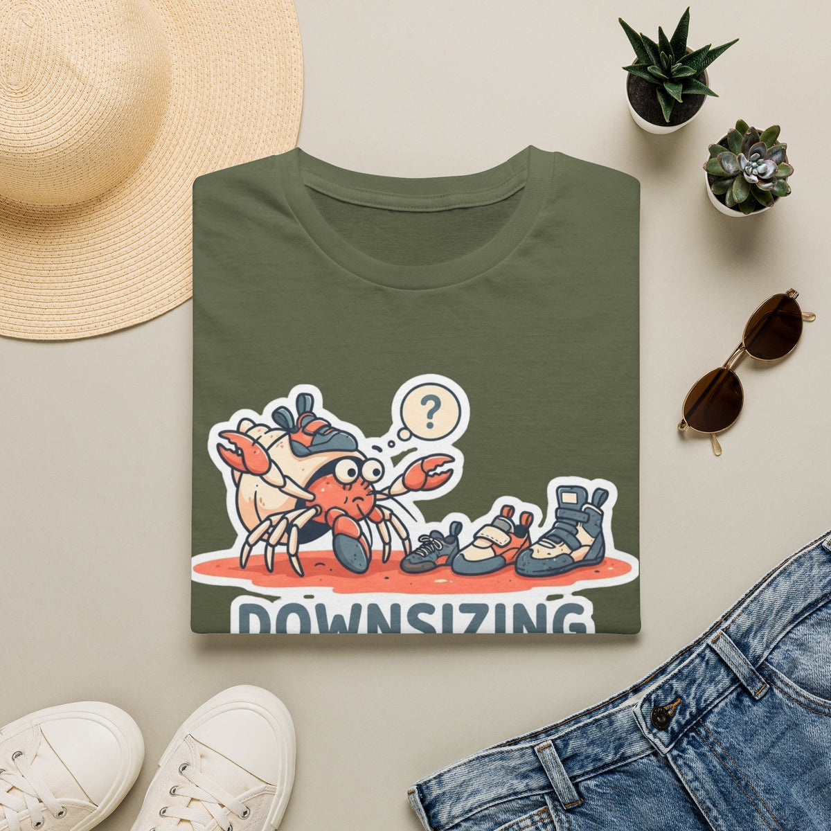 Hermit Crab Downsizing Tee