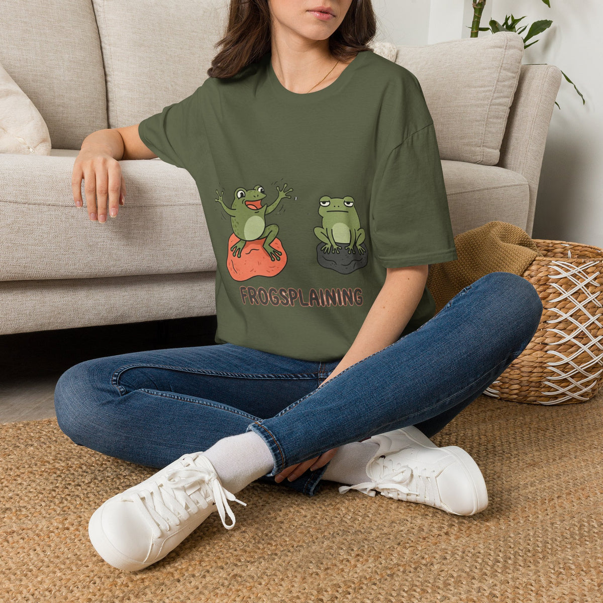 Frogsplaining Tee