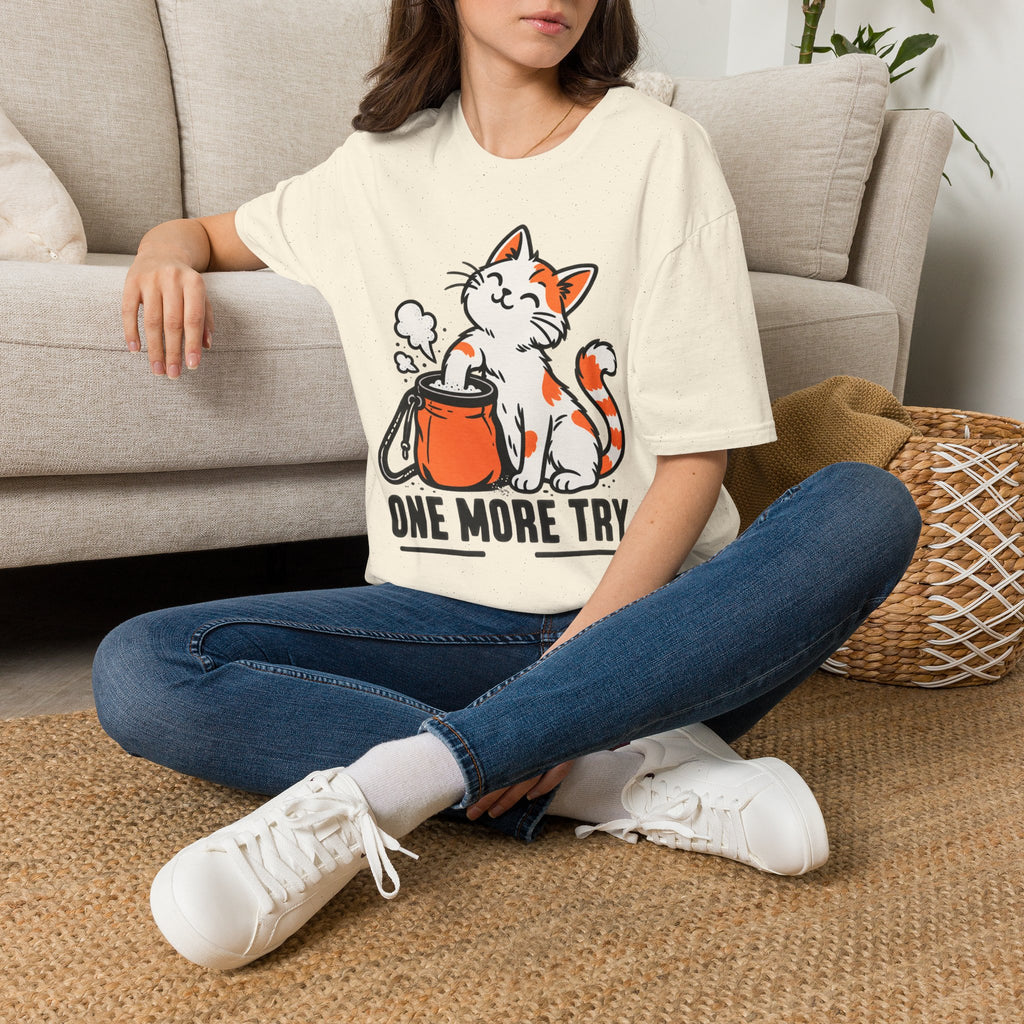 Cat One More Try Tee