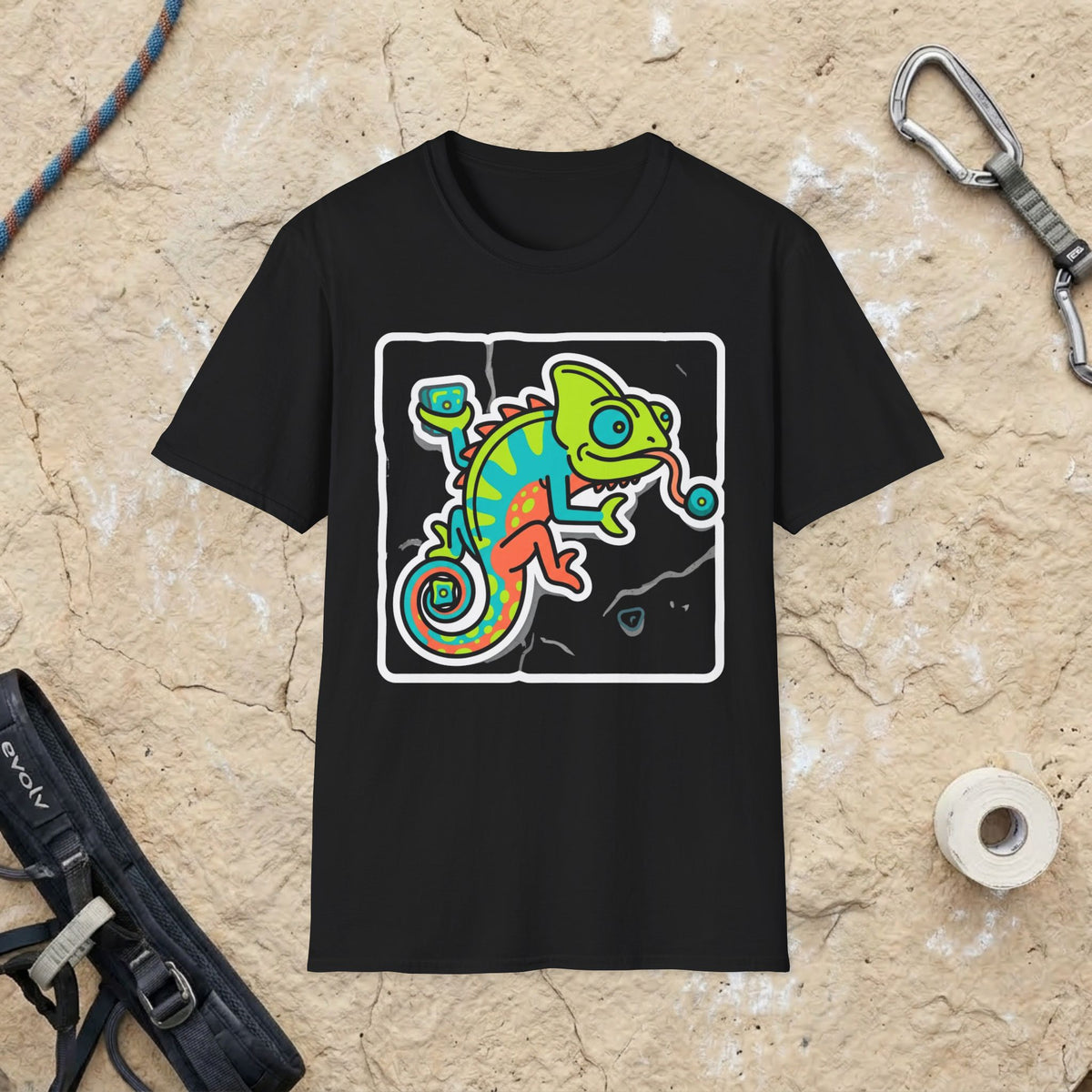 Bouldering Chameleon T-shirt
