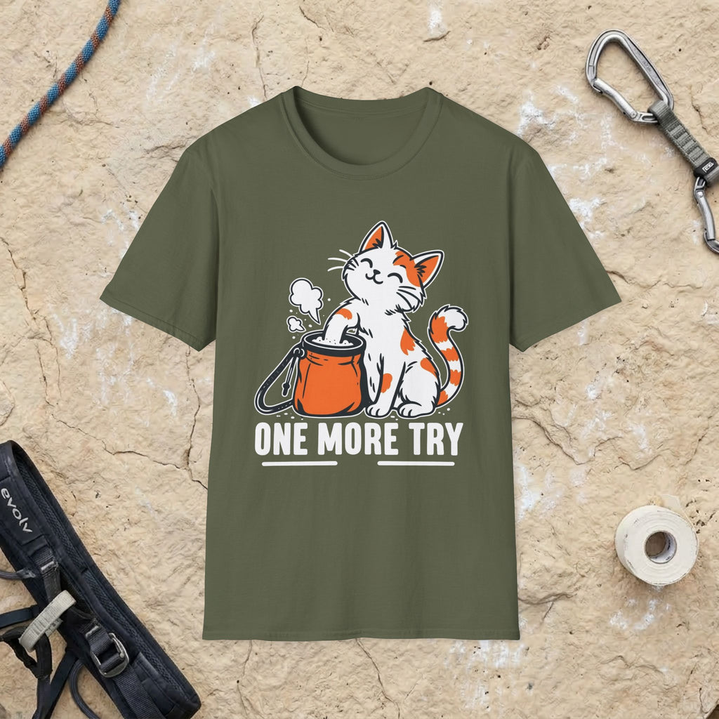 Cat One More Try Tee
