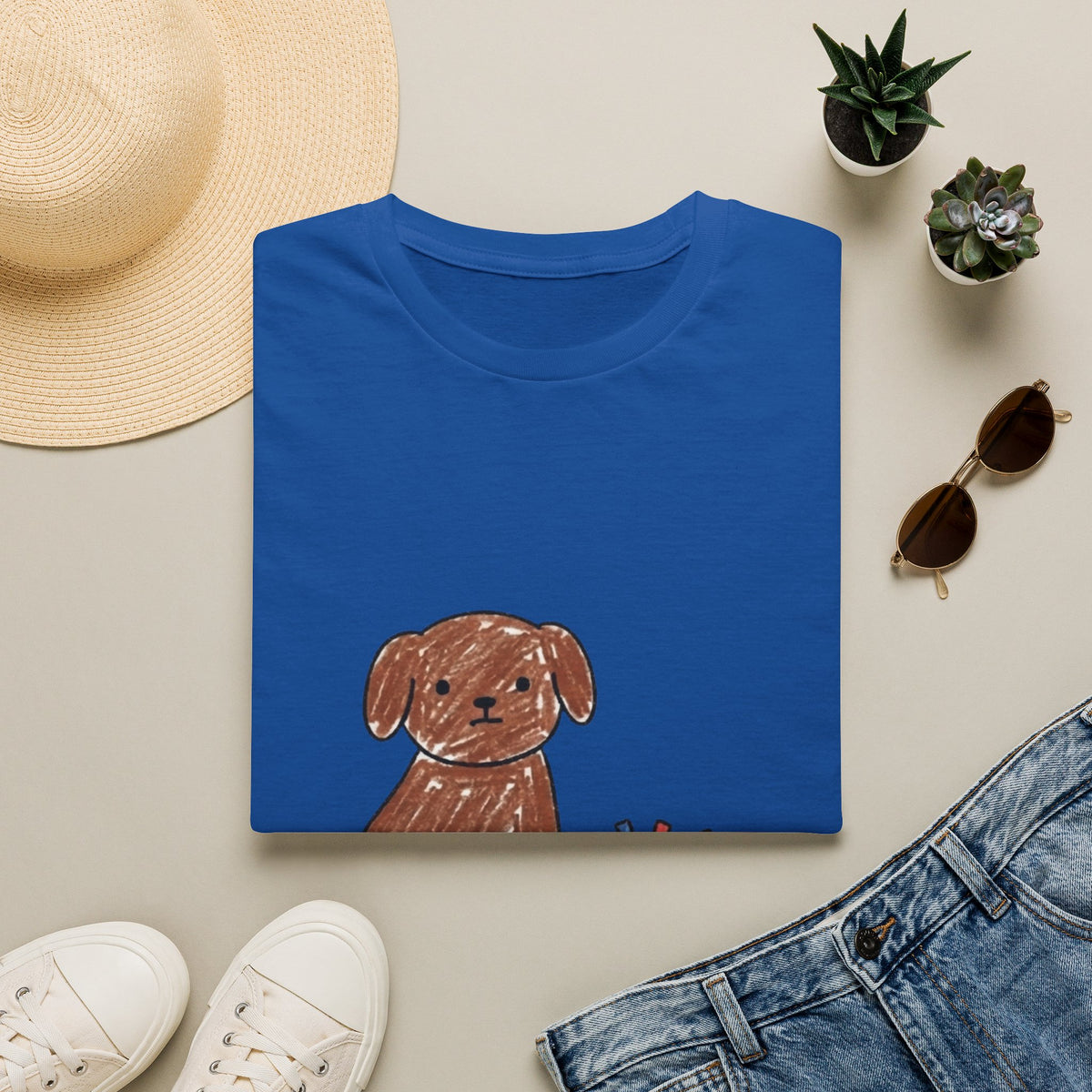 Hand Drawn Dog Poop Tee