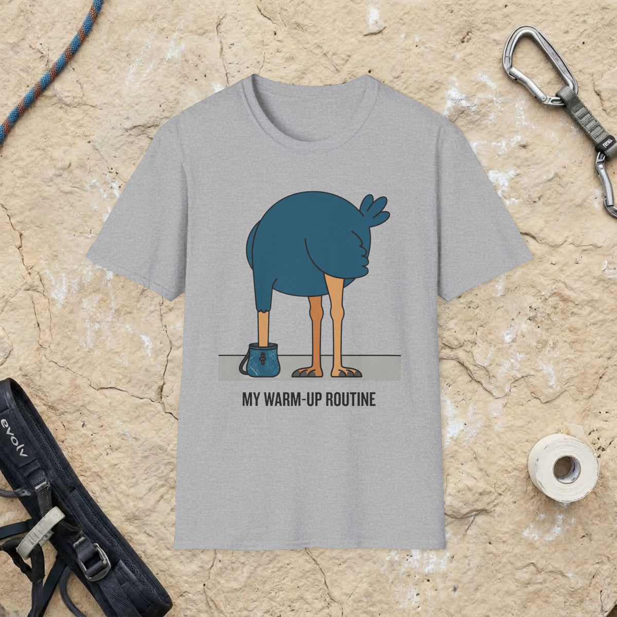 Ostrich Warm-Up T-Shirt