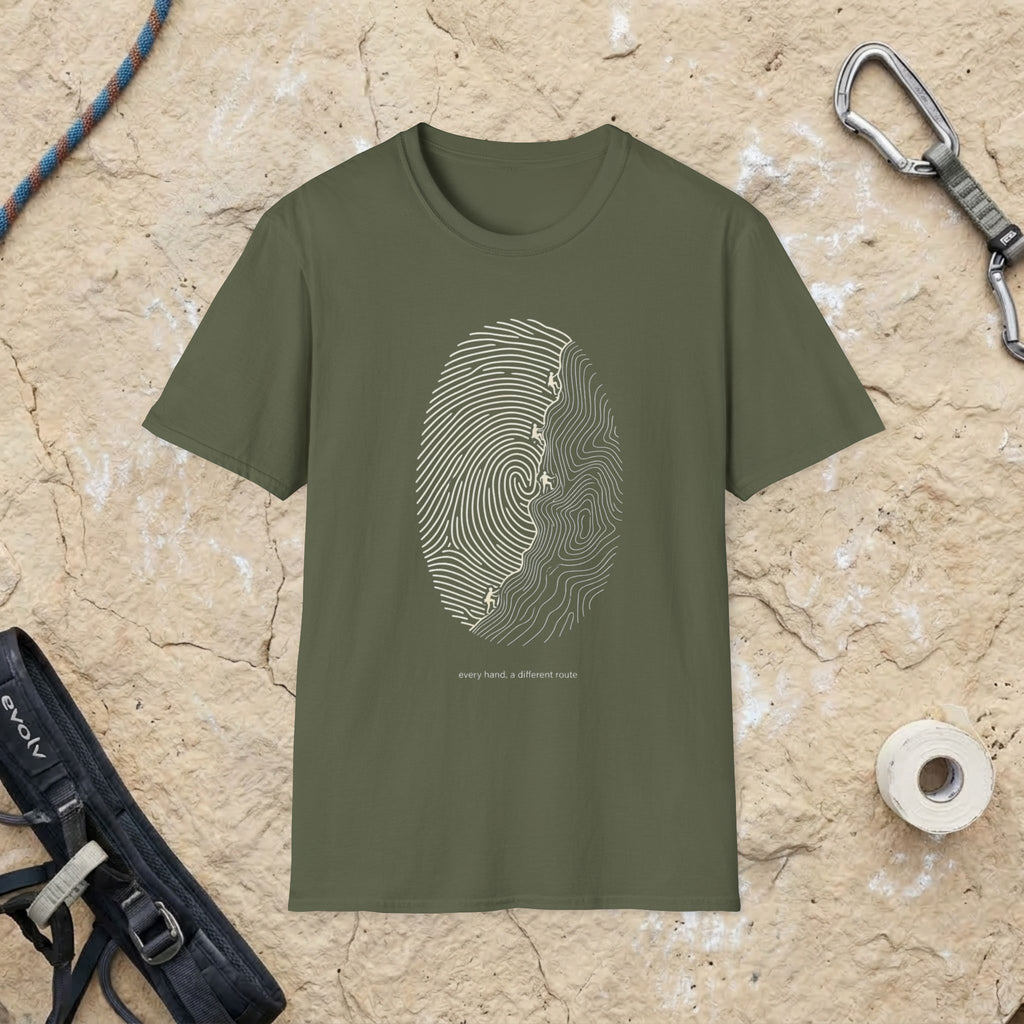 Thumb Every Hand A Different Route T-shirt