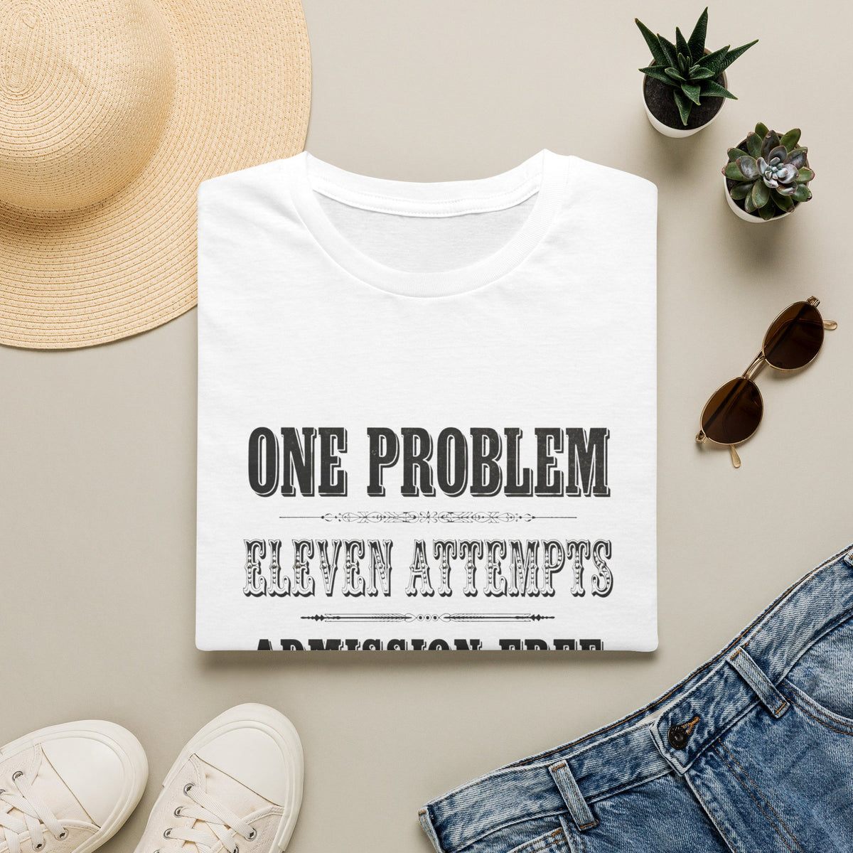 1 Problem 11 Attempts T-Shirt
