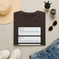 Rest Day Text T-shirt
