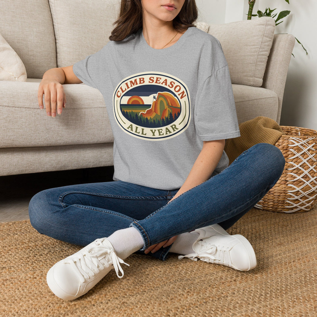 Climbing Season A-Z T-Shirt