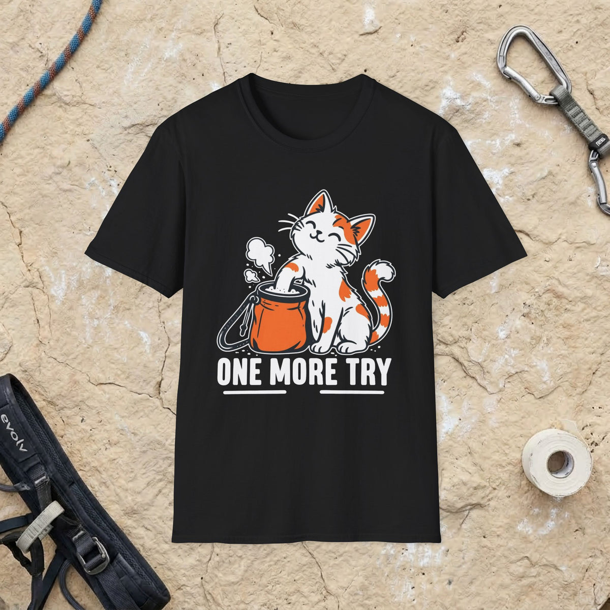 Cat One More Try Tee