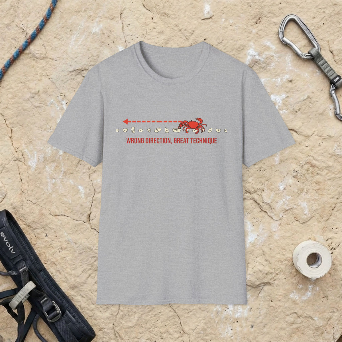 Crab Climbing Sideways T-shirt
