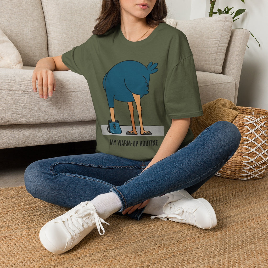Ostrich Warm-Up T-Shirt