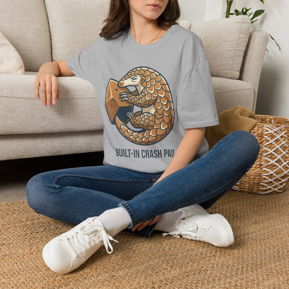 Built In Trash Pad T-shirt