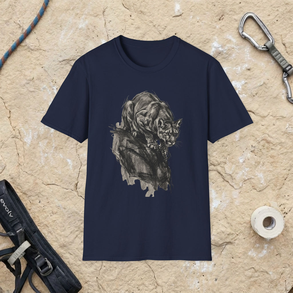 Mountain Lion Sketch T-shirt