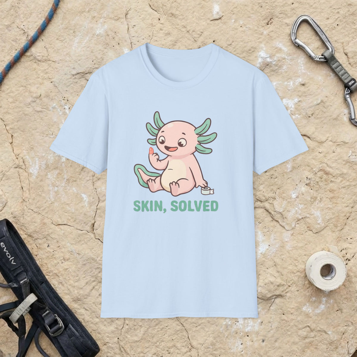 Axolotl Skin Solved T-shirt