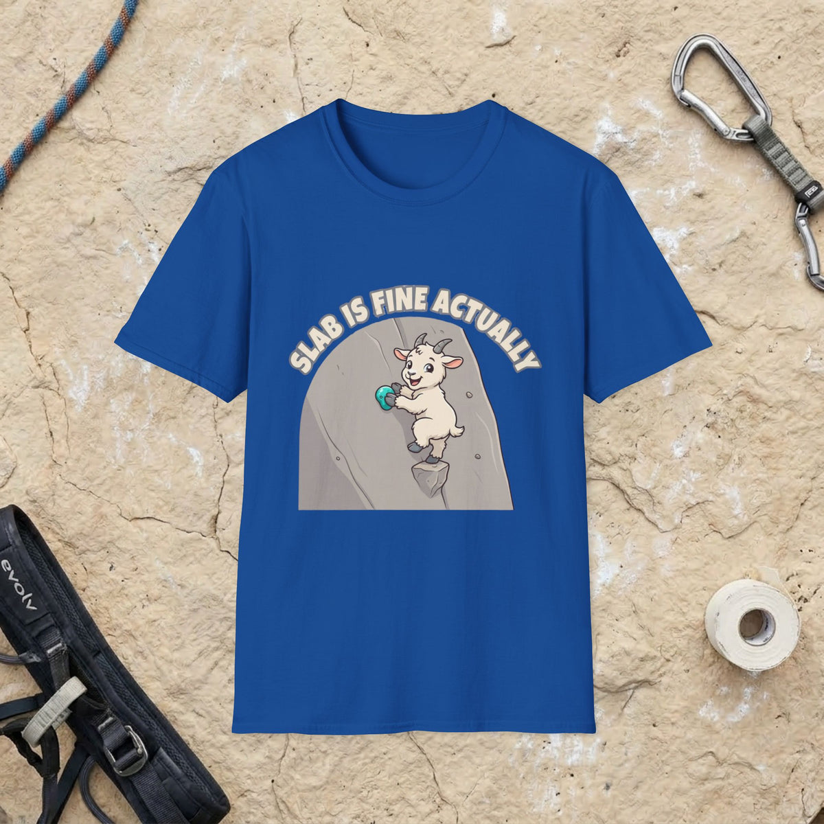 Goat Slab Is Fine Actually Tee