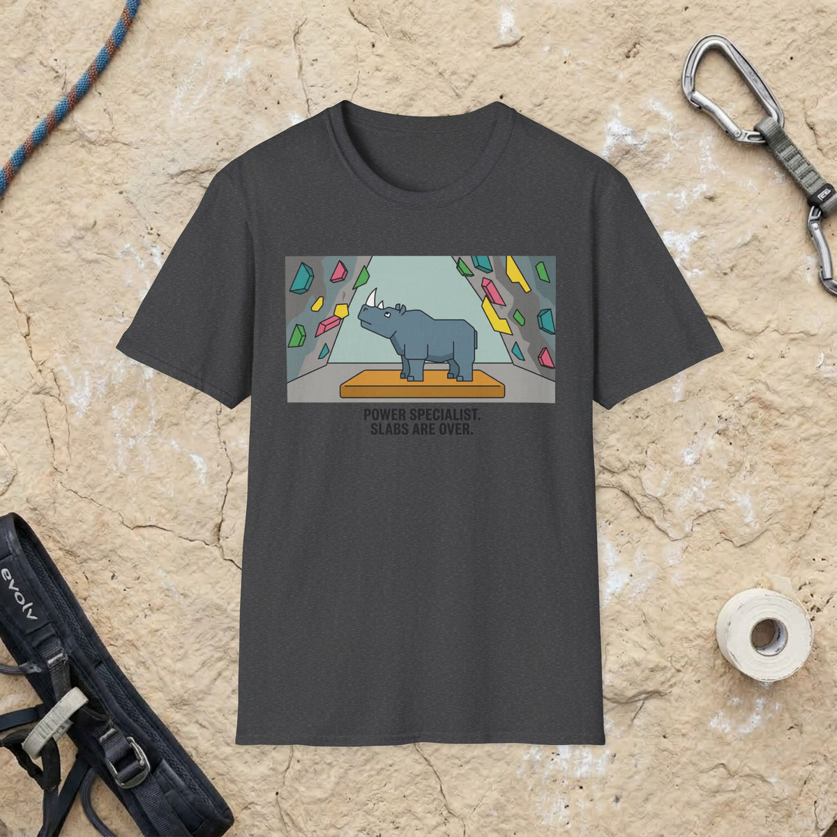 Rhino Power and Slabs T-shirt