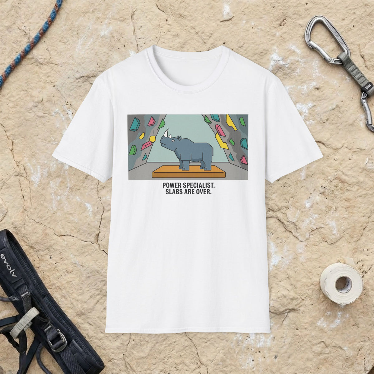 Rhino Power and Slabs T-shirt
