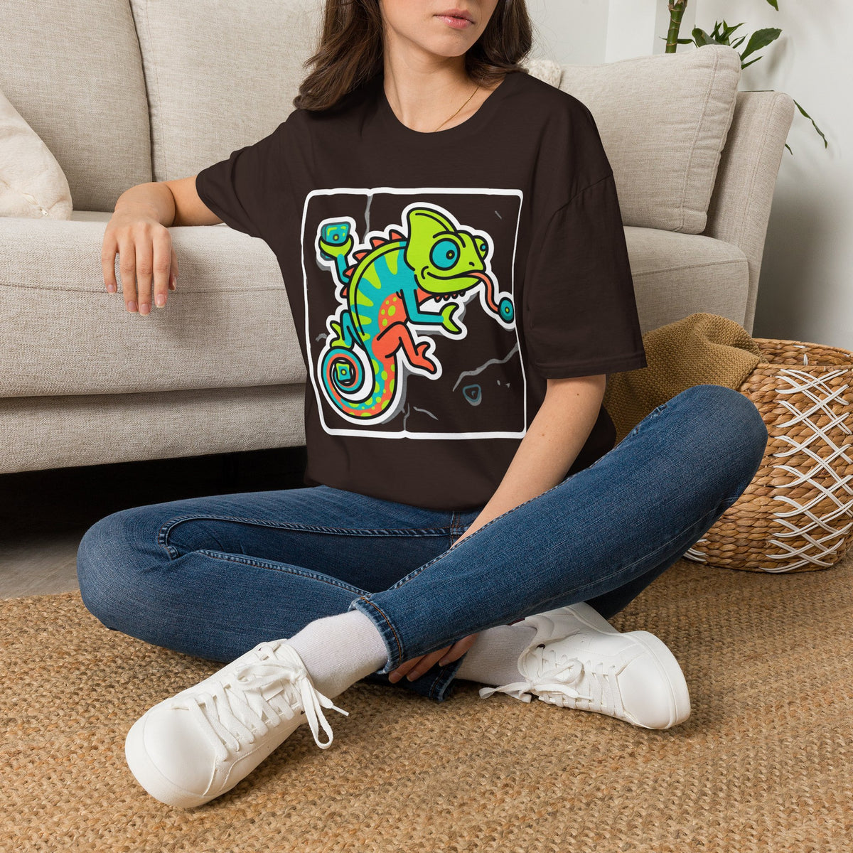Bouldering Chameleon T-shirt