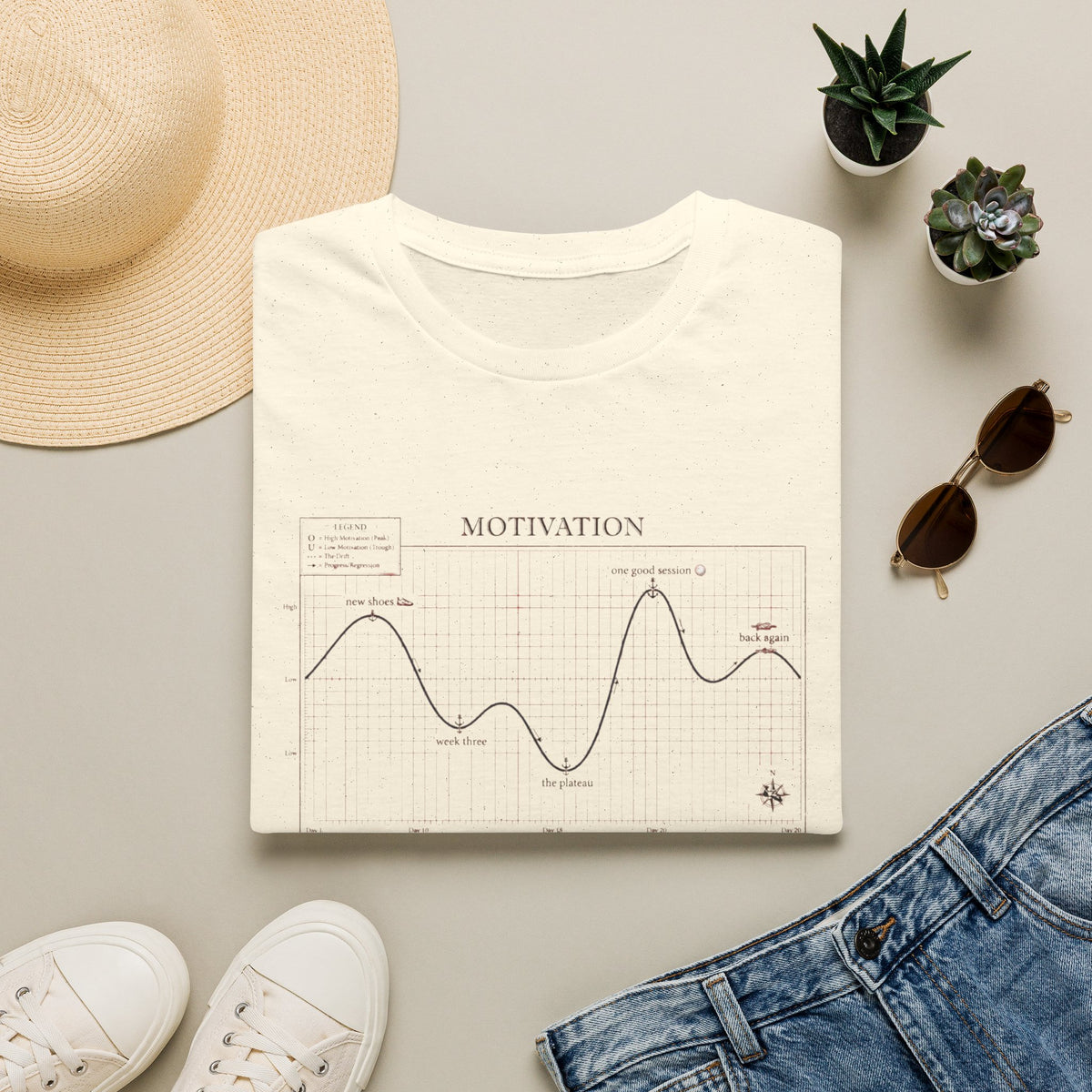 Motivation Chart T-shirt