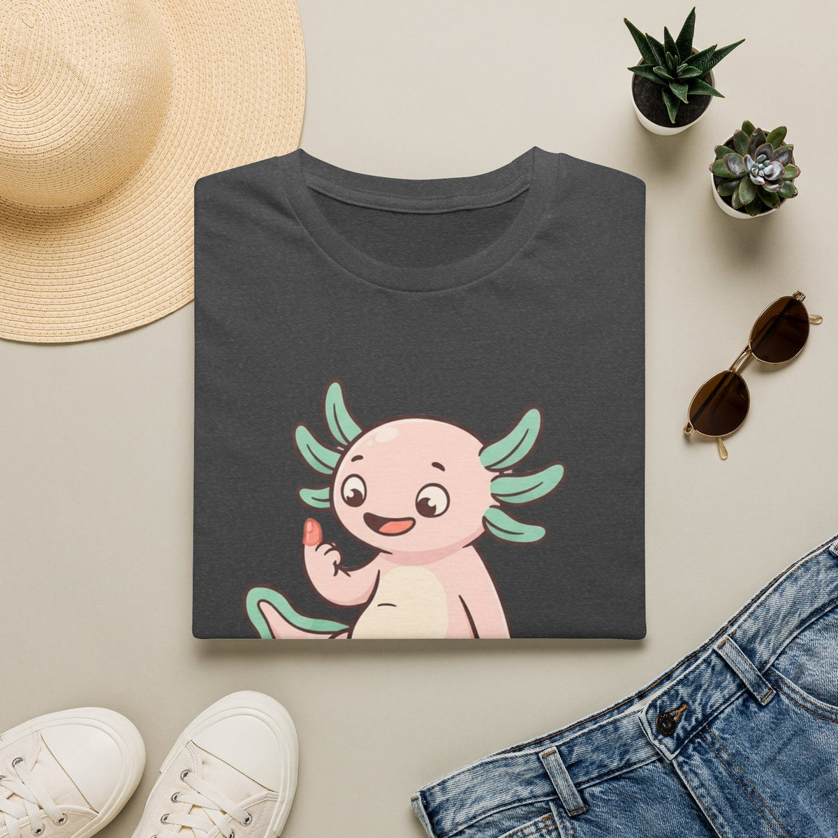 Axolotl Skin Solved T-shirt