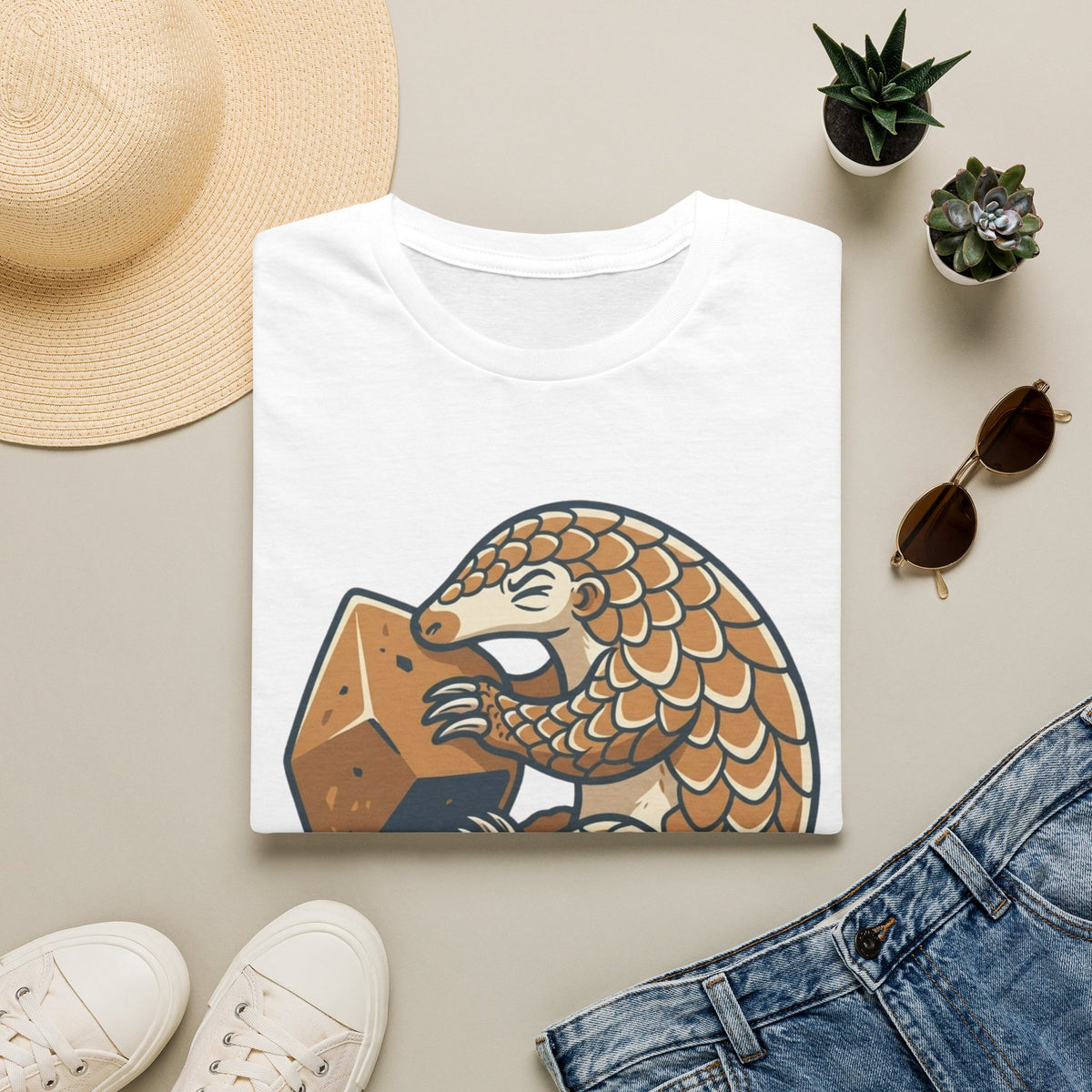 Built In Trash Pad T-shirt