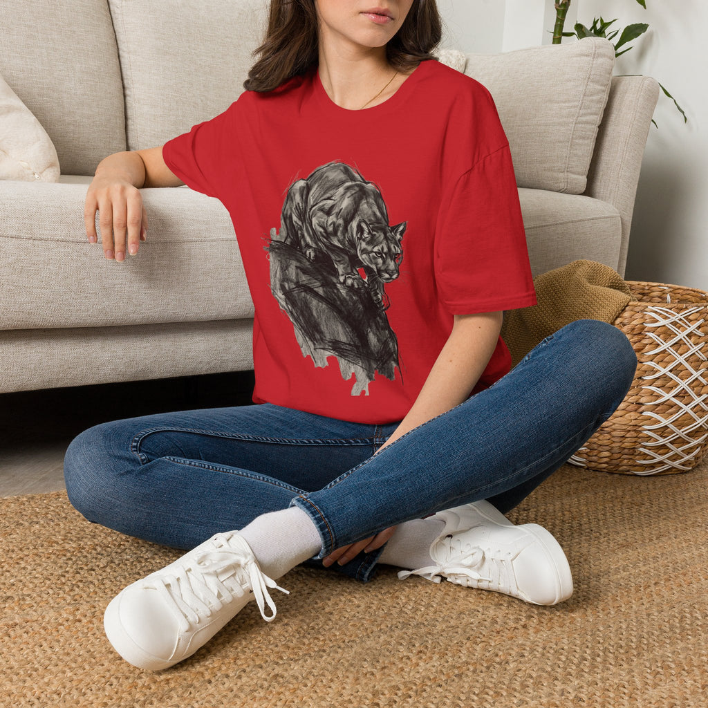 Mountain Lion Sketch T-shirt