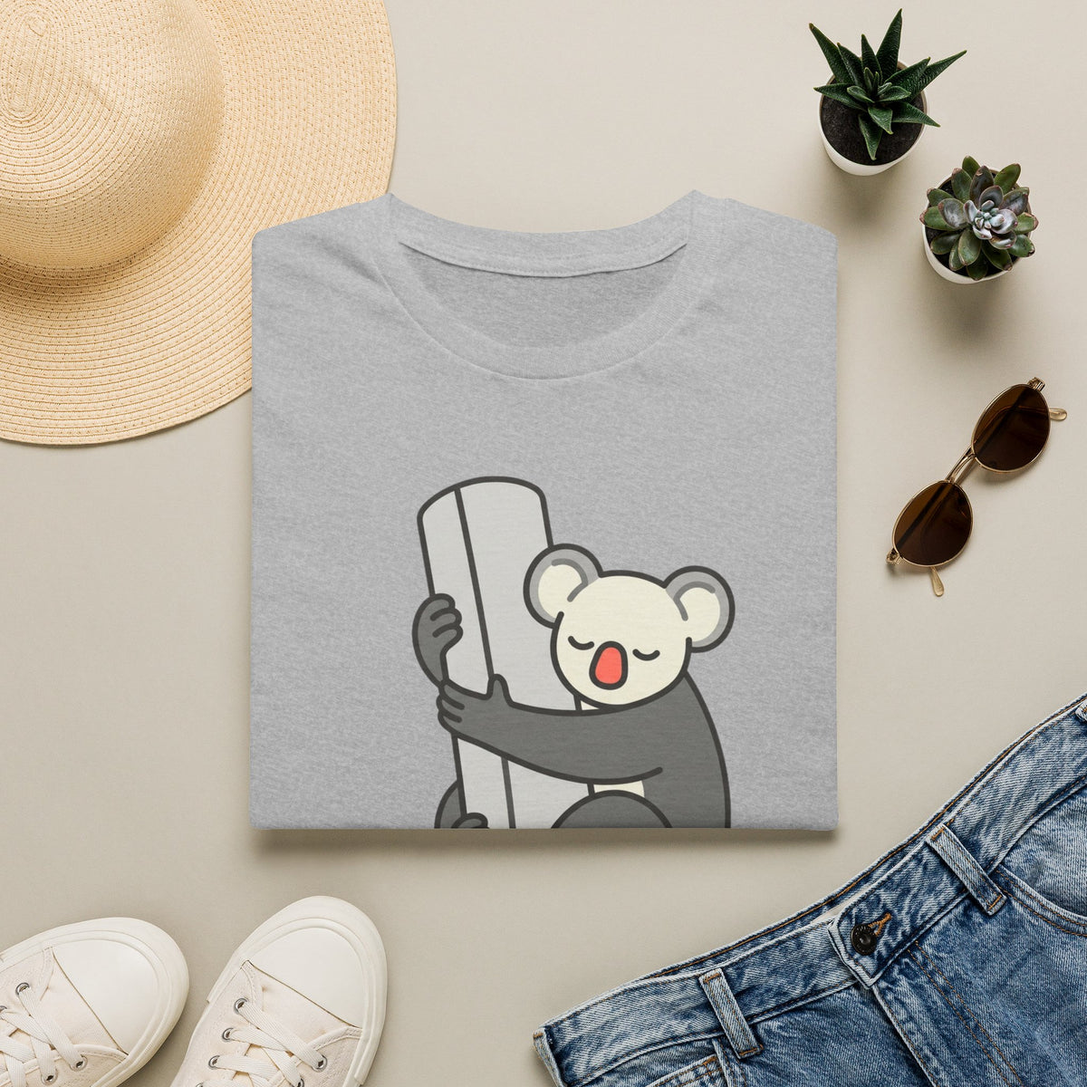 Koala's Climbing Plan T-shirt