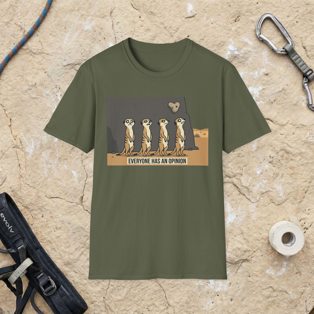 Meerkat's Opinions T-shirt