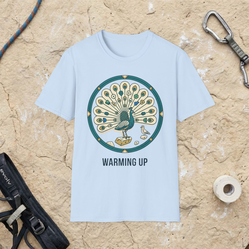 Peacock Warm-Up T-shirt