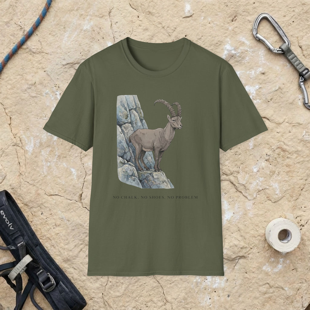 No Chalk No Shoes No Problem T-shirt