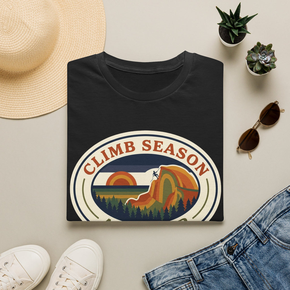 Climbing Season A-Z T-Shirt