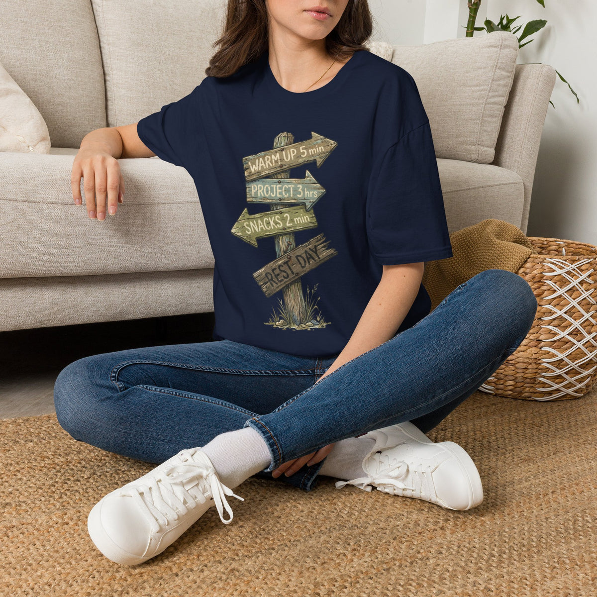 Wooden Directory Signs T-Shirt