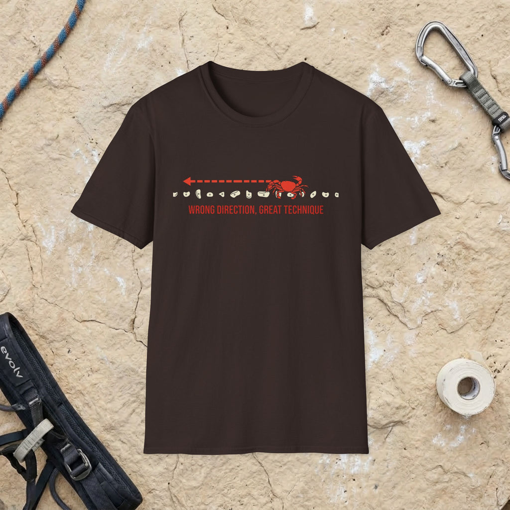 Crab Climbing Sideways T-shirt