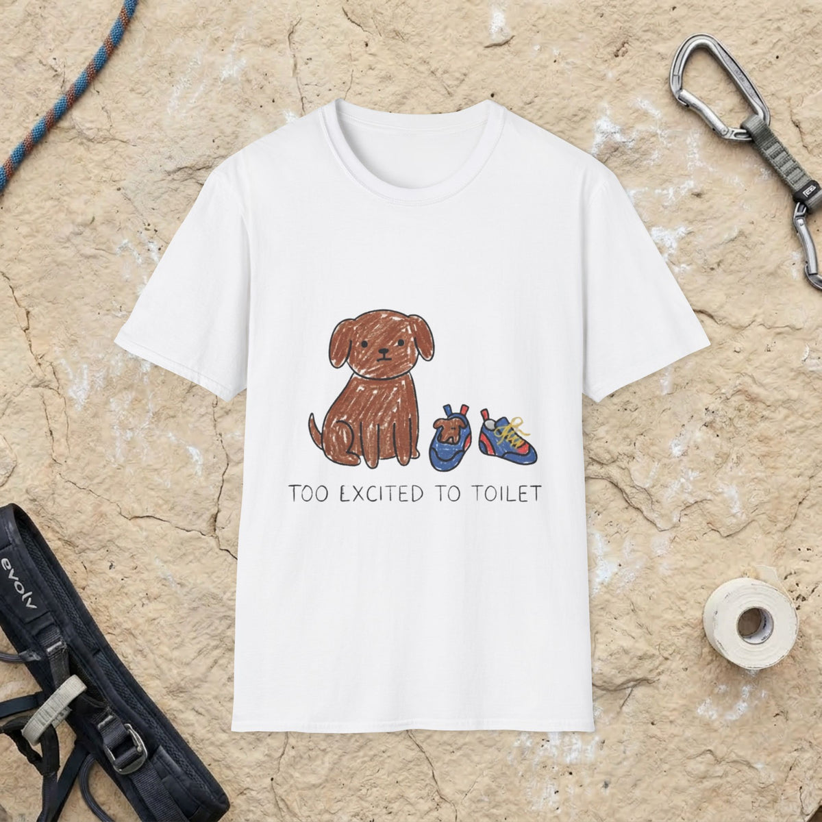 Hand Drawn Dog Poop Tee