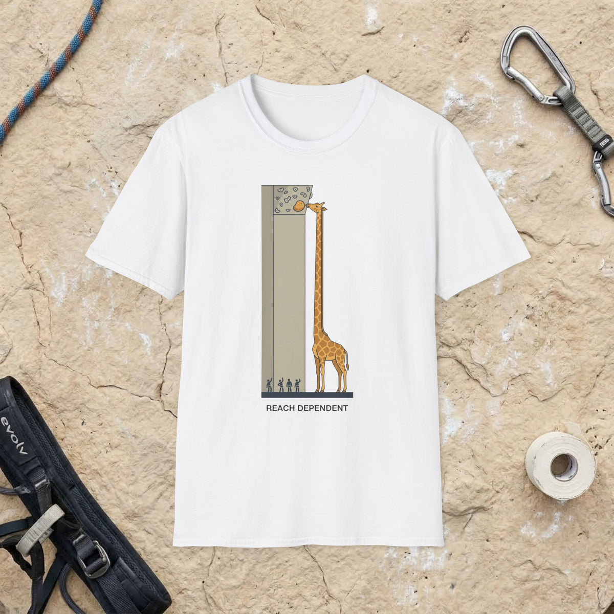 Giraffe Reach Dependent T-shirt
