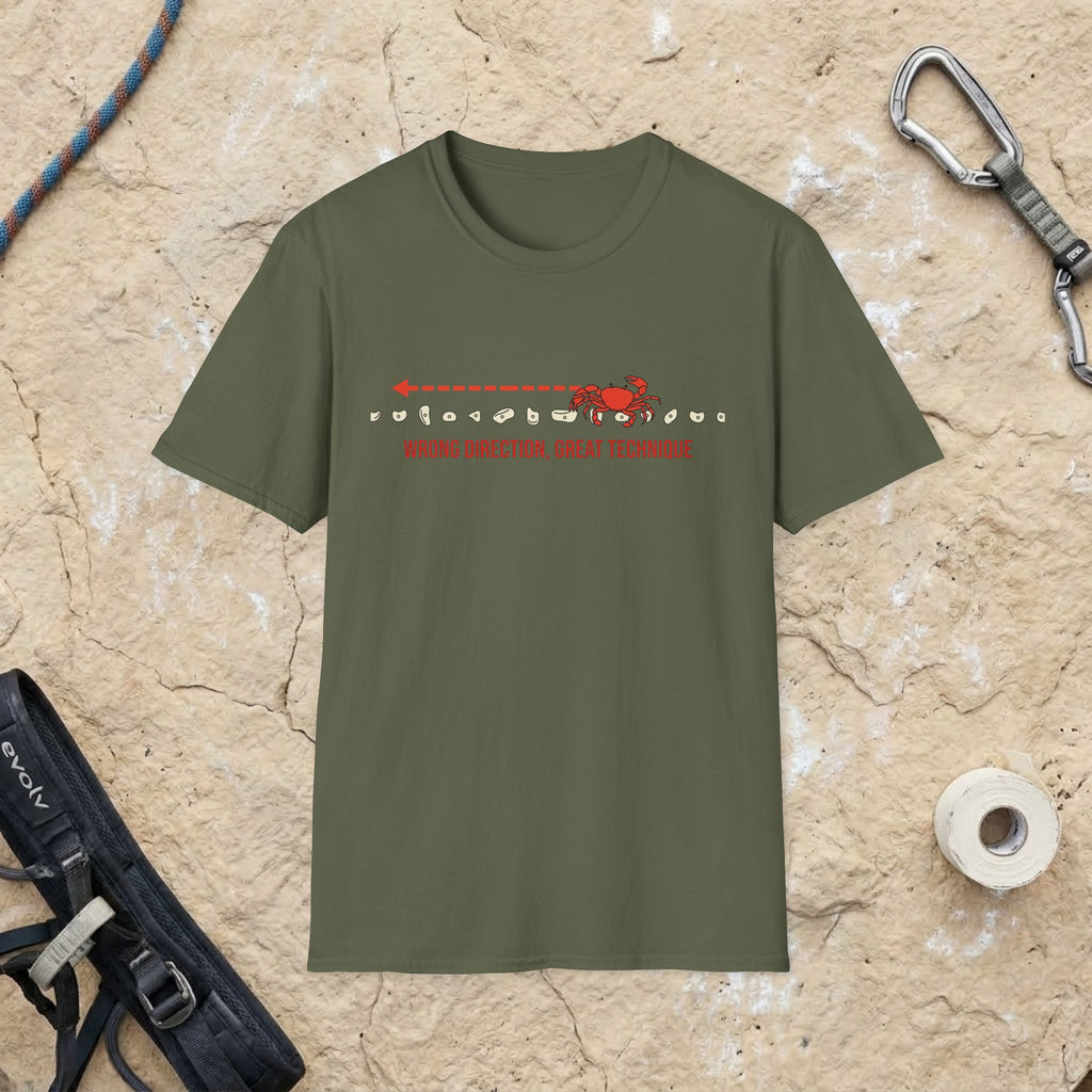 Crab Climbing Sideways T-shirt