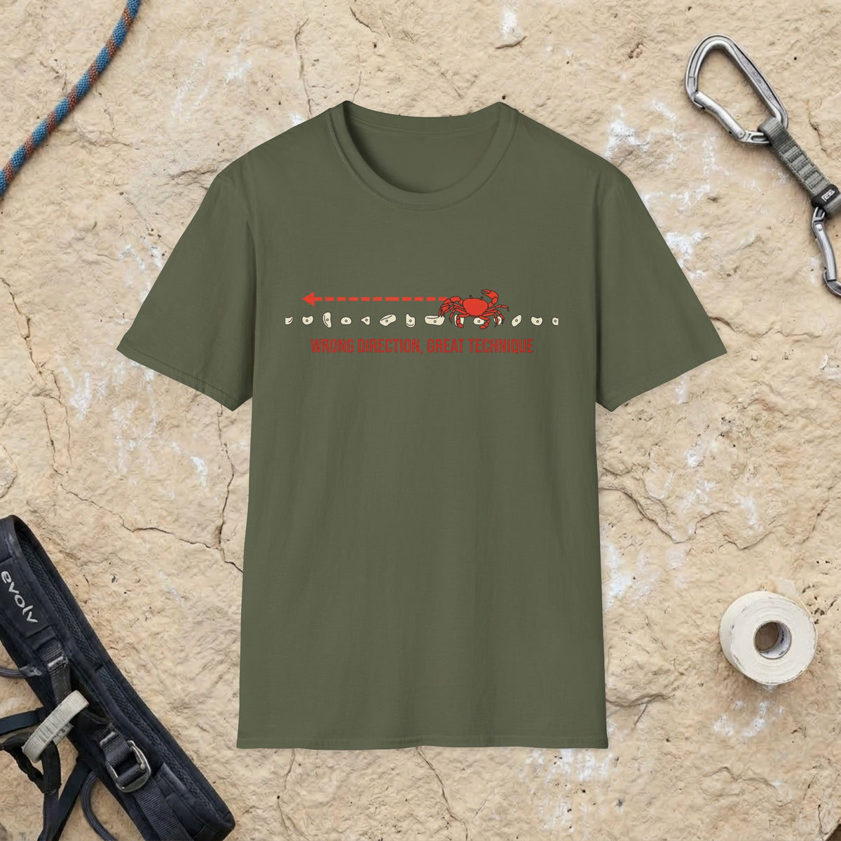 Crab Climbing Sideways T-shirt