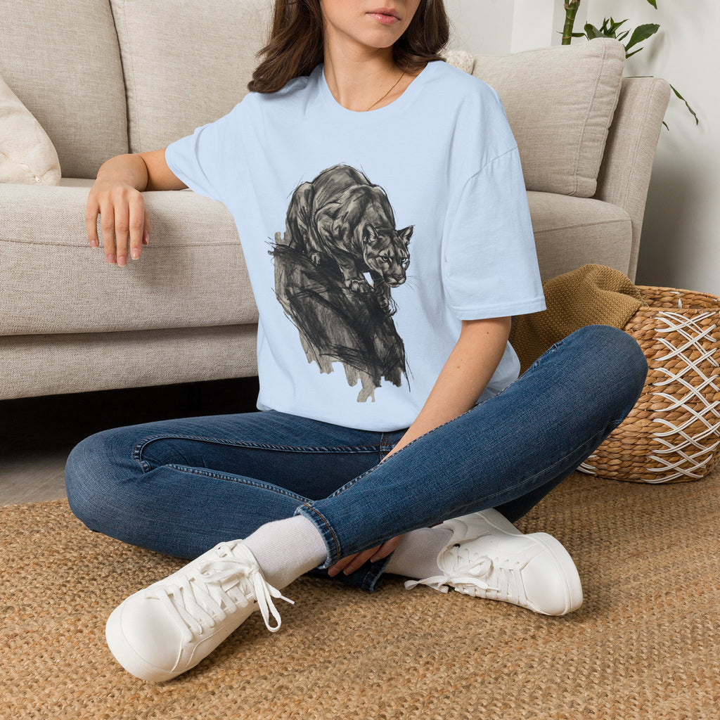 Mountain Lion Sketch T-shirt
