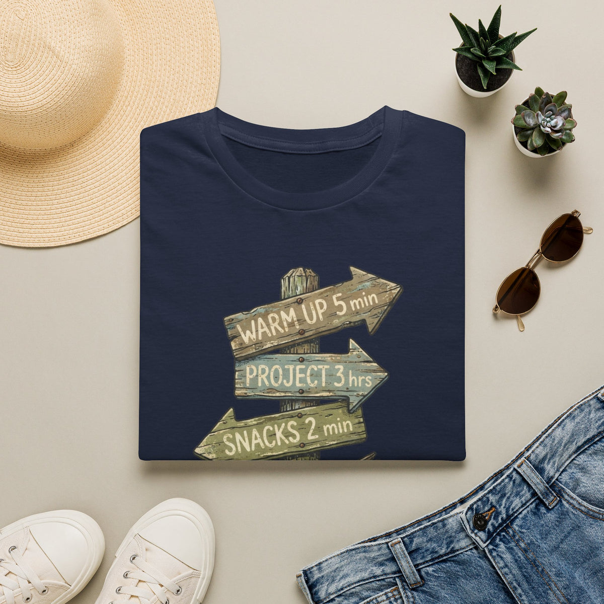 Wooden Directory Signs T-Shirt