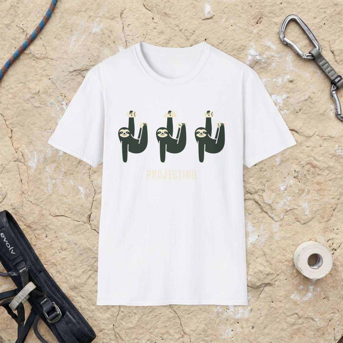 Sloth Support Group Projecting T-shirt
