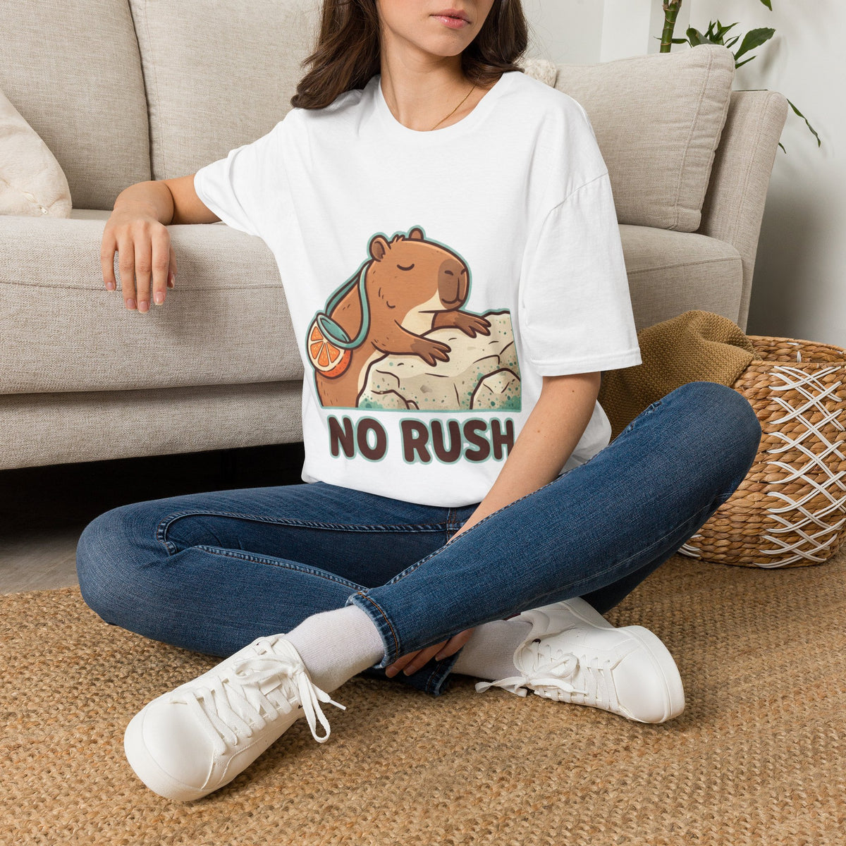 Capybara No Rush Tee