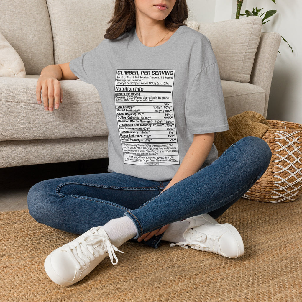 Climber Ingredient List T-Shirt