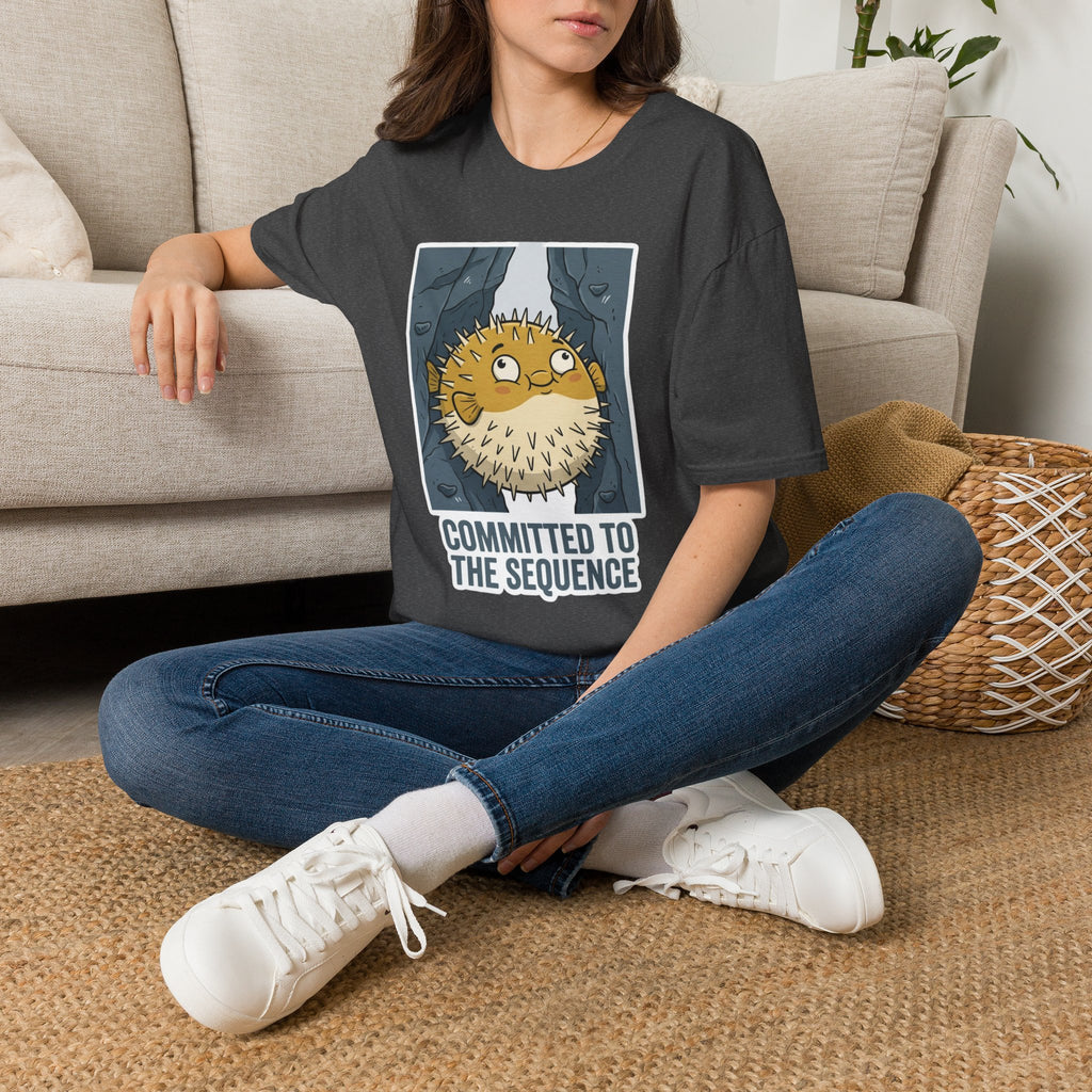 Pufferfish Committed to the Sequence T-shirt